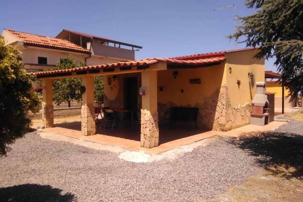 Villa Emma Con Panorama Etna A 10 Minuti Dal Mare Лентіні Екстер'єр фото